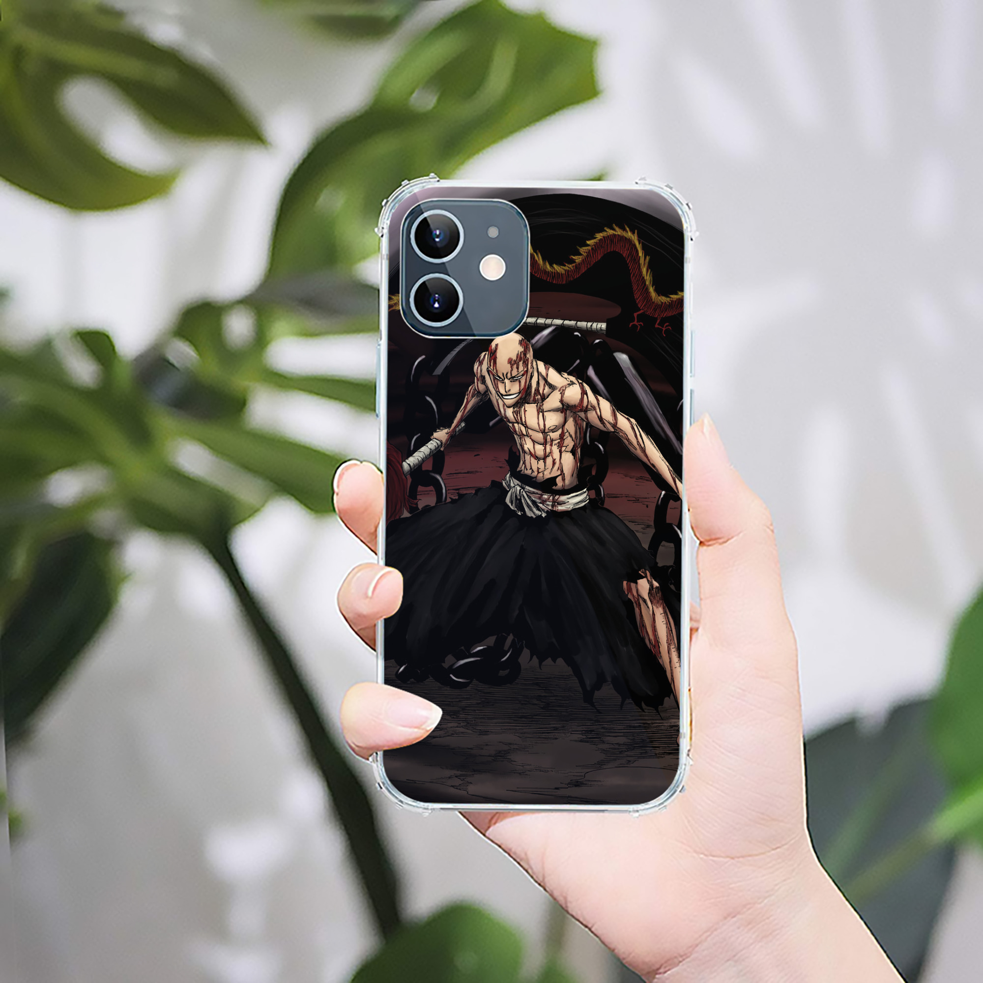 （画像用） ブリーチ BLEACH 【iPhone 12シリーズ対応】透明スマホケース（クリアソフトケース）
